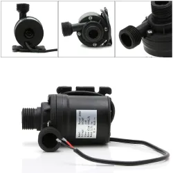 Tauchpumpe für Wasserumwälzung – bürstenloser Motor – 12 V – 24 V – 800 lH – 5 m