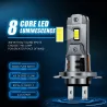 Mini H7 LED headlight bulb 250W CSP - 320000lm - auto diode bulbs - H7 Turbo LED - 12V - 6500KH7