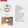 LED-Deckenstrahler - Einbau - COB - 3W - 10 Stück