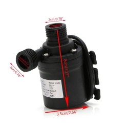 Mini-Bürstenlose Wasserpumpe – Tauchmotor – 800 l/h 5 m – 12 V/24 V