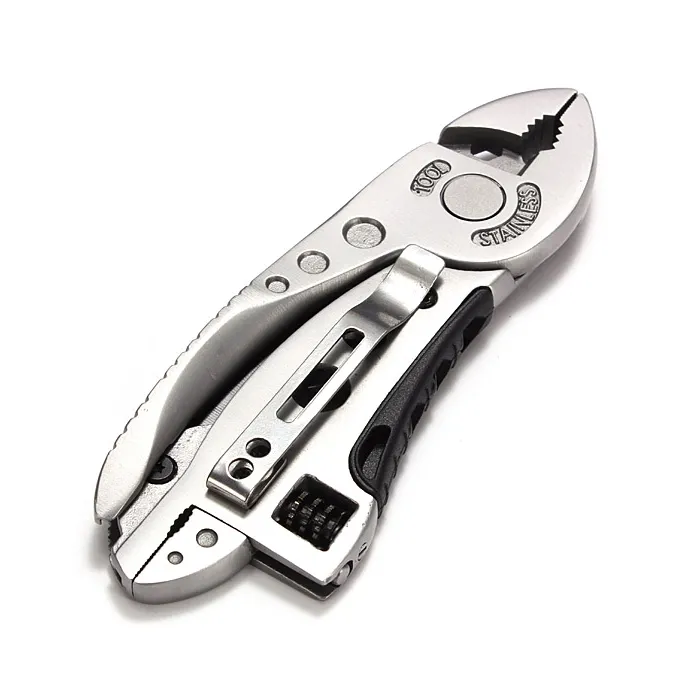 Multi-tool - adjustable wrench - pliers - stainless steelWrenches