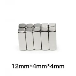 N35 - Neodym-Magnet - starker Block - 12 * 4 * 4 mm - 10 Stück
