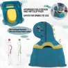 Töpfchentraining mit Dinosauriern – Toilettenstuhl für Jungen und Mädchen – rutschfest