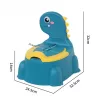 Töpfchentraining mit Dinosauriern – Toilettenstuhl für Jungen und Mädchen – rutschfest