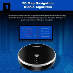 LIECTROUX C30B - 4000pa - Roboter - Staubsauger - 2D-Kartennavigation - WLAN - Wassertank