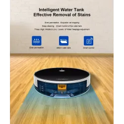 LIECTROUX C30B - 4000pa - Roboter - Staubsauger - 2D-Kartennavigation - WLAN - Wassertank