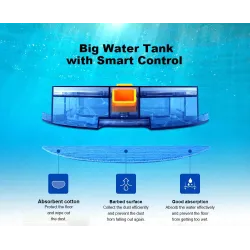 LIECTROUX C30B - 4000pa - Roboter - Staubsauger - 2D-Kartennavigation - WLAN - Wassertank