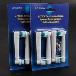 Elektrischer Zahnbürstenkopf – für Oral B 3D – 4 Stück