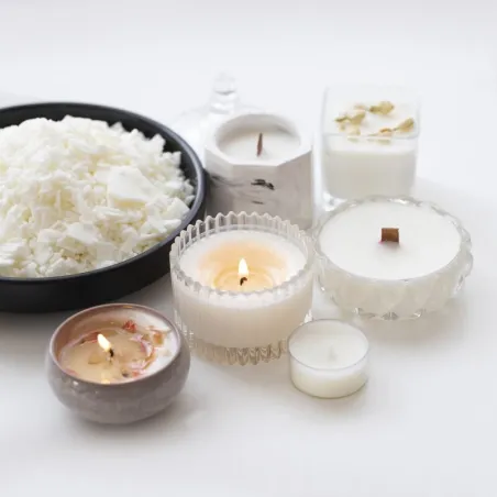 Sojawachs – rauchfrei – zur Kerzenherstellung – 100 g