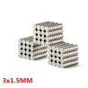 N35 - Neodym-Magnet - starke runde Scheibe - 3 * 1,5 mm - 100 Stück