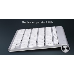 Kabellose Tastatur mit Maus / USB-Empfänger 2,4 G