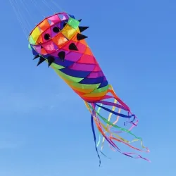 3.5M Drie-Dimensionale Rotatie Grote Software Kite Hanger Outdoor Makkelijk Te Vliegen Software Regenboog Dynamische Rotatie Han