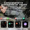 KR80 Smartwatch – Android/IOS – Fitness-Tracker – Herzmonitor – IP67 – Aktivitäts-Tracker