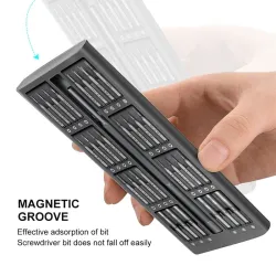Präzisions-Schraubendreher-Set - magnetisch - 63 in 1 - Reparaturwerkzeuge