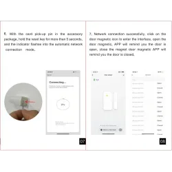 Smarter WLAN-Sensor - Tür-Auf/Zu-Detektor - WLAN - Alexa - Google