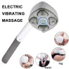 Massagegerät mit vier Köpfen - Ganzkörper - Nacken - Rückenmuskulatur - Tiefengewebe