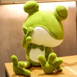 Süßer schläfriger Frosch - Plüschtier - 37-50cm