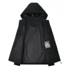 Men's Waterproof Rain Jacket Lightweight Outer Hooded Outdoor Raincoat Hiking Windproof Jacket Climbing Outdoor Jackets