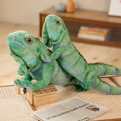 65cm/95cm Chamäleon Stofftier - Reptil - weicher Plüsch