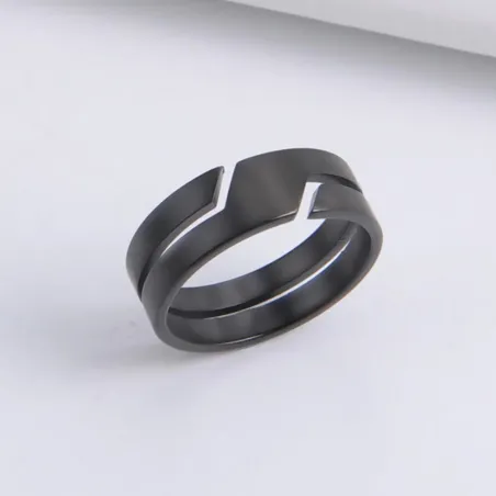 Stainless steel ring for men and women - trendy designRings