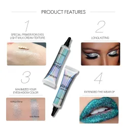 Lidschatten-Glitzerprimer – wasserfest