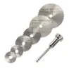 Circular saw blades & mandrel cutting discs drill 6 piecesBits & drills