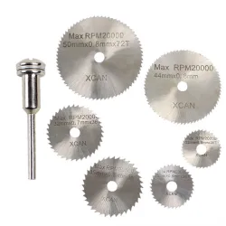 Circular saw blades & mandrel cutting discs drill 6 piecesBits & drills
