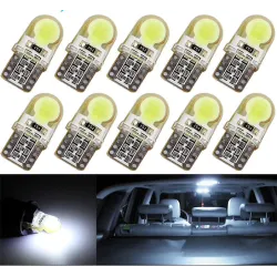 T10 W5W LED COB car light lamp bulb - 10 piecesT10