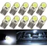 T10 W5W LED COB car light lamp bulb - 10 piecesT10