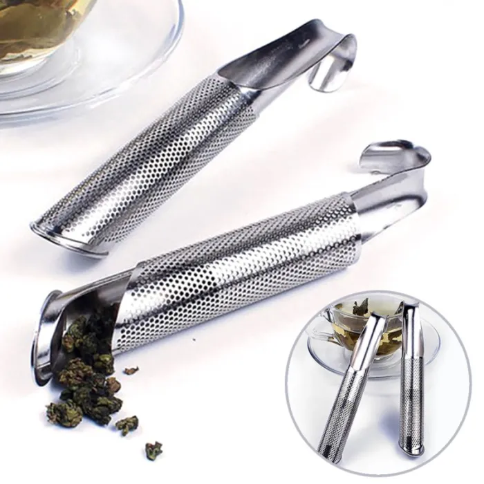Pipe shaped tea infuser - stainless steel strainerTea infusers