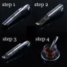 Pipe shaped tea infuser - stainless steel strainerTea infusers