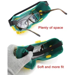 Solar auto darkening welding goggles - eye mask - DIN 11Helmets