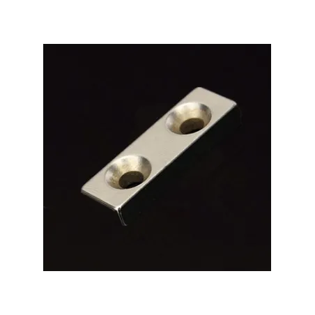 N35 Neodym Magnet Stark Block Countersunk mit 2 - 4mm Bohrung 30 * 10 * 5mm
