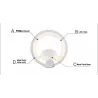 12W 16W LED Moderne Wandmontierte Licht Lampe