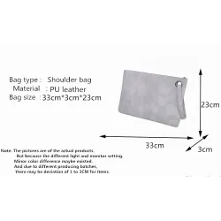 PU Leder Damen Kupplungshülle Tasche - Handtasche