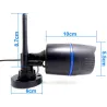 720P HD Wi-Fi Outdoor wasserdicht Infrarot CCTV Sicherheitskamera