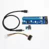 PCI-E PCI Express Riser Card 1x bis 16x USB 30 Datenkabel SATA zu 4Pin IDE Molex Power