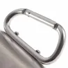 Stainless steel camping cup - mug - aluminum carabiner - 180mlOutdoor & Camping