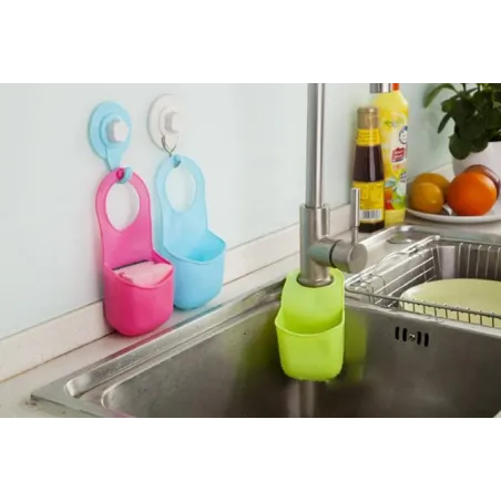 Kitchen / bathroom folding silicone hanging storage - holder rackBathroom & Toilet