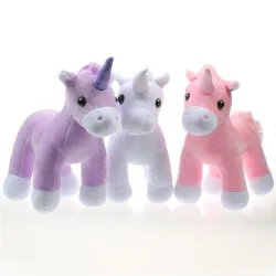 Einhorn Stuffed weiche Plüsch Tier Baby Kinder Spielzeug 20cm