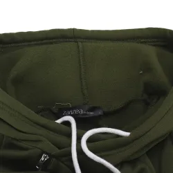 Minikleid mit Kapuze - Pullover