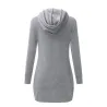 Minikleid mit Kapuze - Pullover