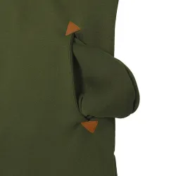 Minikleid mit Kapuze - Pullover
