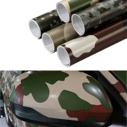 Auto - Motorrad Tarnung Vinyl PVC-Wrap - Aufkleber - Decal - 30 * 100cm