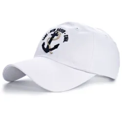 Baseballkappe mit Anker - Baumwolle - verstellbar - unisex