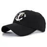 Baseballkappe mit Anker - Baumwolle - verstellbar - unisex