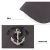 Baseballkappe mit Anker - Baumwolle - verstellbar - unisex