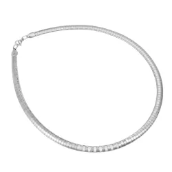 Flat Snake Stainless Steel NecklaceNecklaces