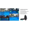 TEIL 6" wasserdichter Fall Floating Trigger für GoPro Hero 4 3 3+ Lens Dom Cover Gehäuse