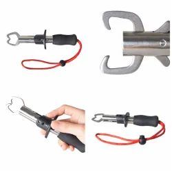 Edelstahlschloss Angeln Lure Tackle Fisch Lip Gripper